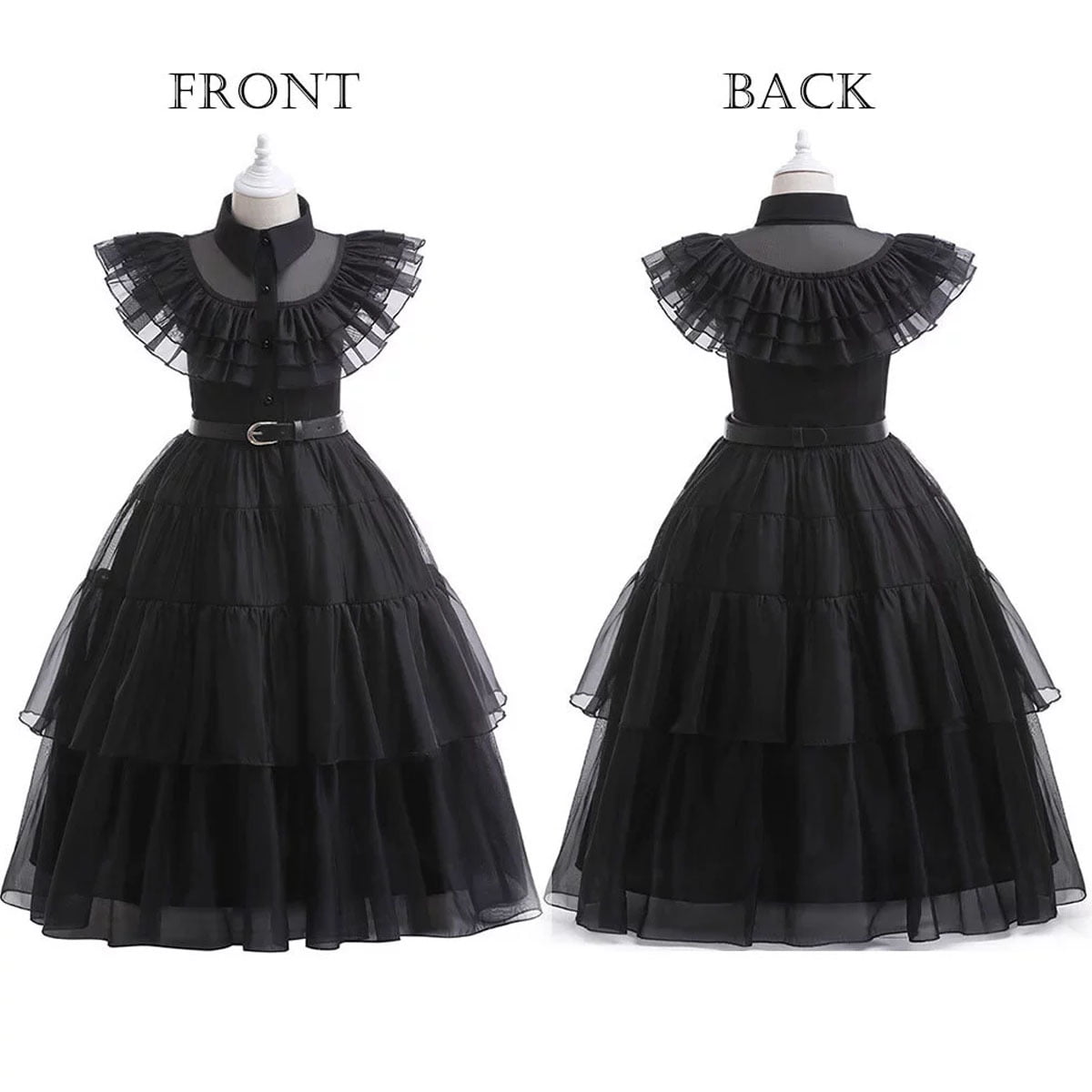 Halloween Costume Lstmmwd Black Dress Up Costume for Girls Birthday Party