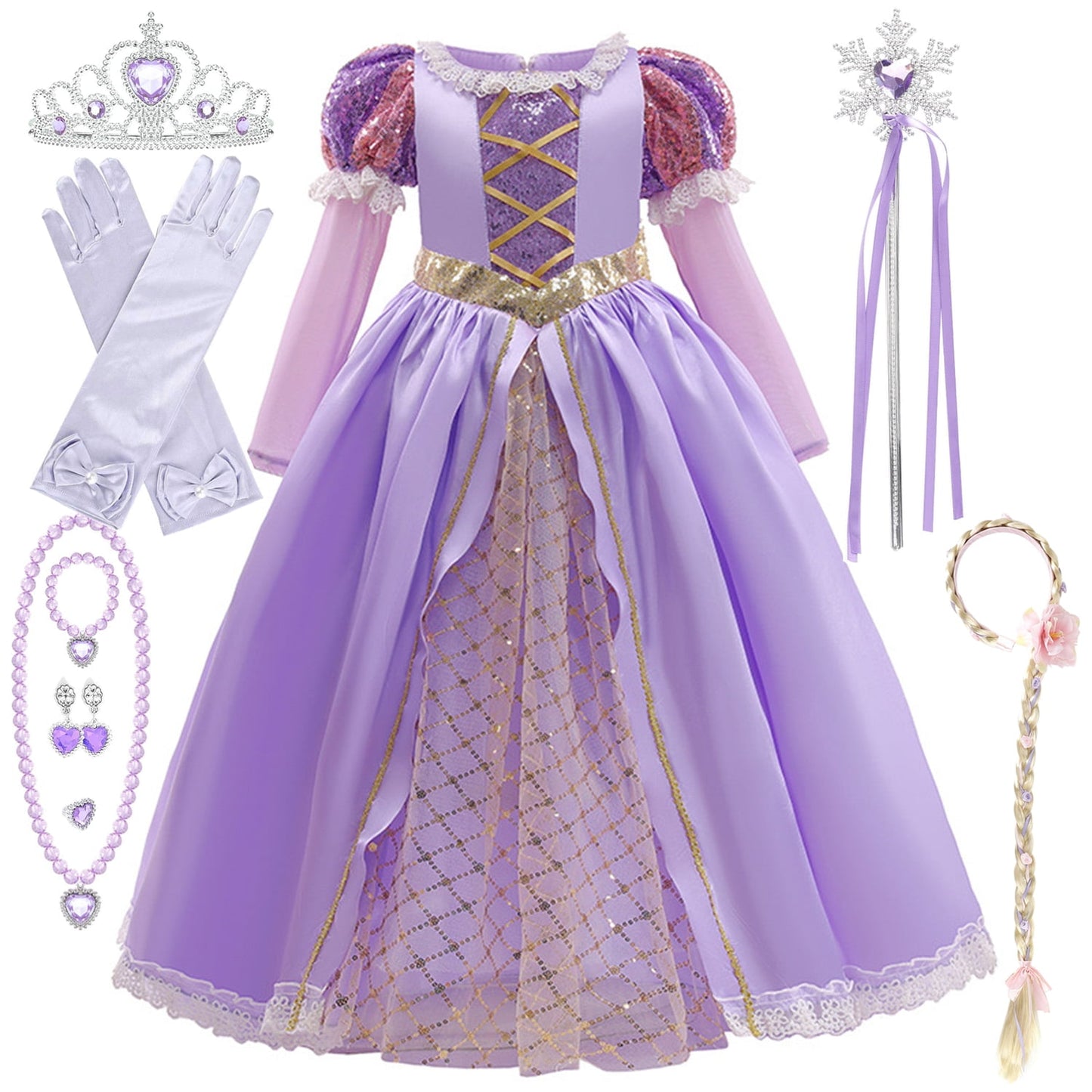 Halloween Costume Princess Costume for Girls Halloween Fancy Party Cosplay