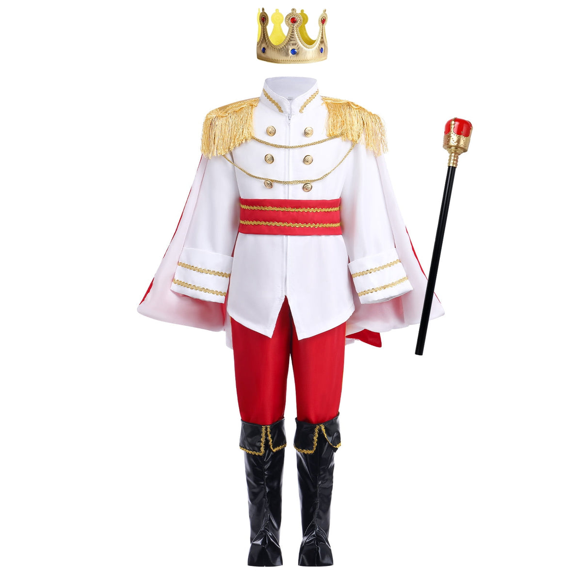 Halloween Costume IBTOM CASTLE Boys Prince Charming Costume Halloween Cosplay