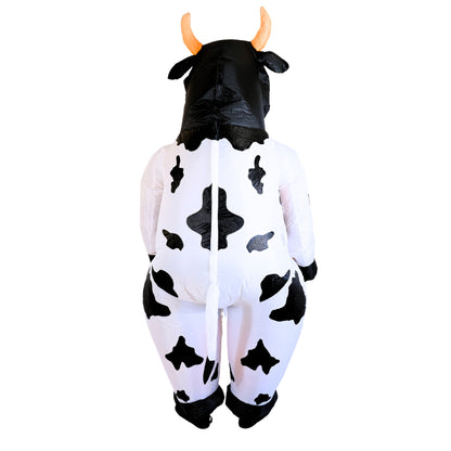 Halloween Costume Inflatable Costume Adult, Blow Up Cow Costume for Halloween