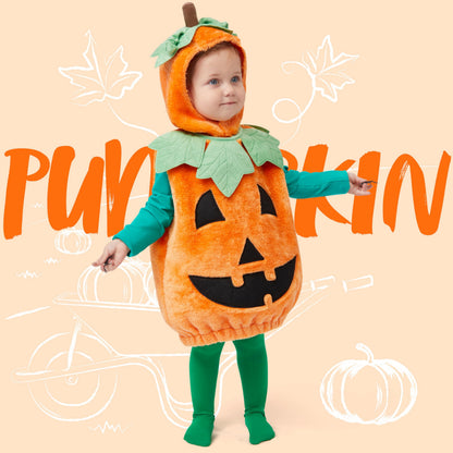 Halloween Costume Halloween Pumpkin Costume for Kids, Pumpkin Costume with