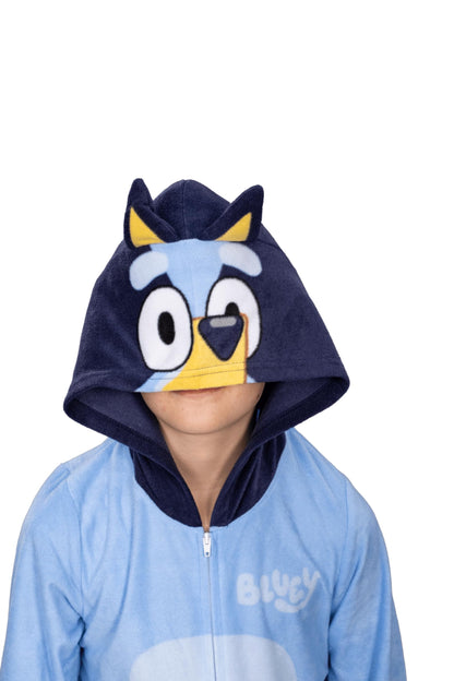 Halloween Costume Bluey and Bingo Kids Jumpsuit - (Bluey, 4)