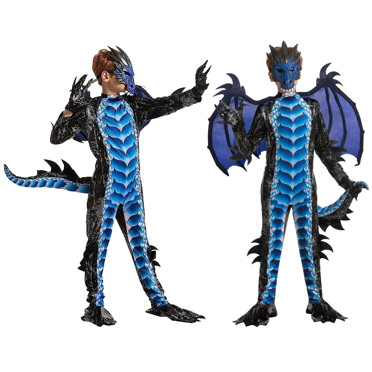 Halloween Costume Dragon Costume for Kids Boys Dragon Costume with Dragon