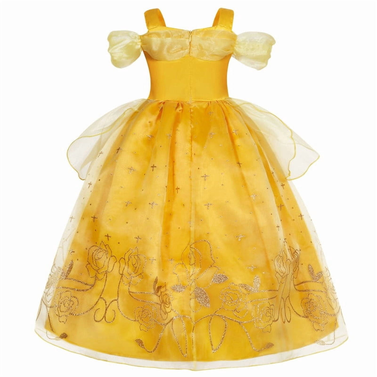 Halloween Costume Jurebecia Princess Dress for Girls Costume Kids Off Shoulder