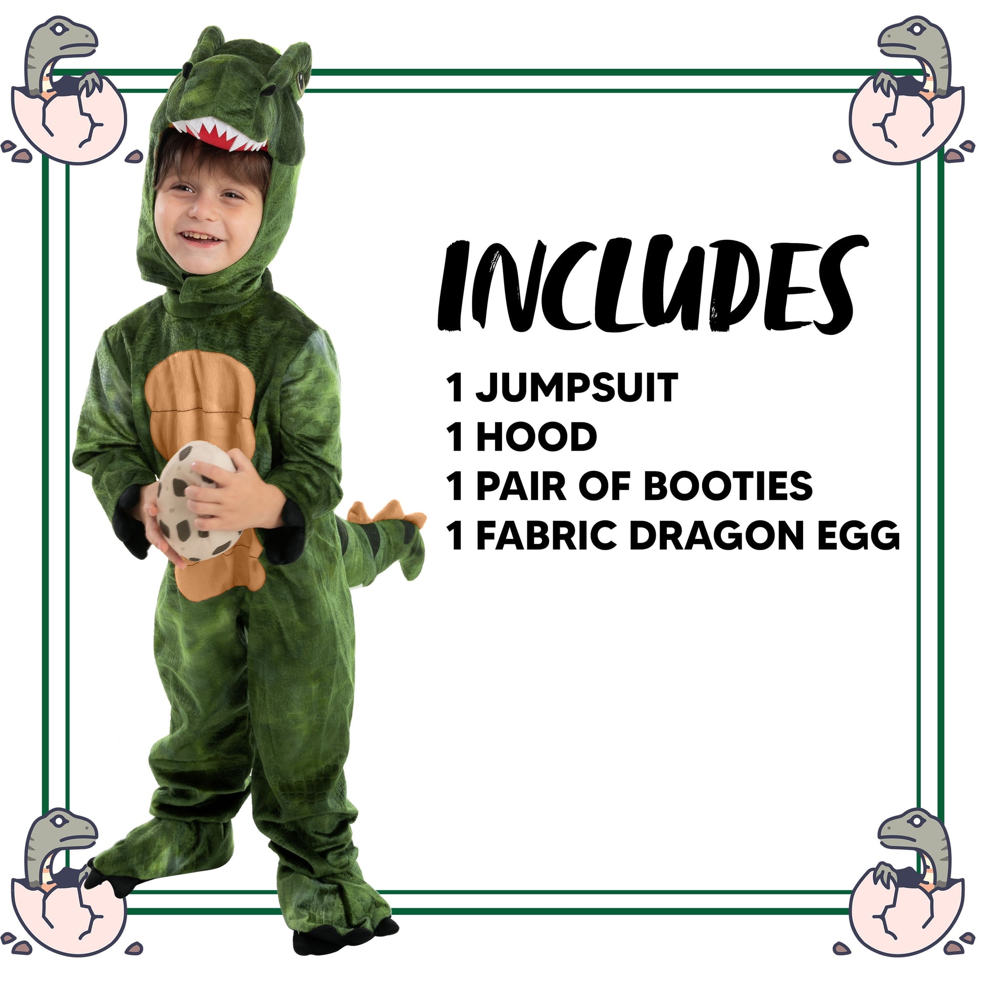 Halloween Costume Halloween T-Rex Costume Dinosaur Onesie with Eggs for Kids