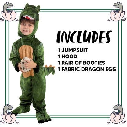 Halloween Costume Halloween T-Rex Costume Dinosaur Onesie with Eggs for Kids