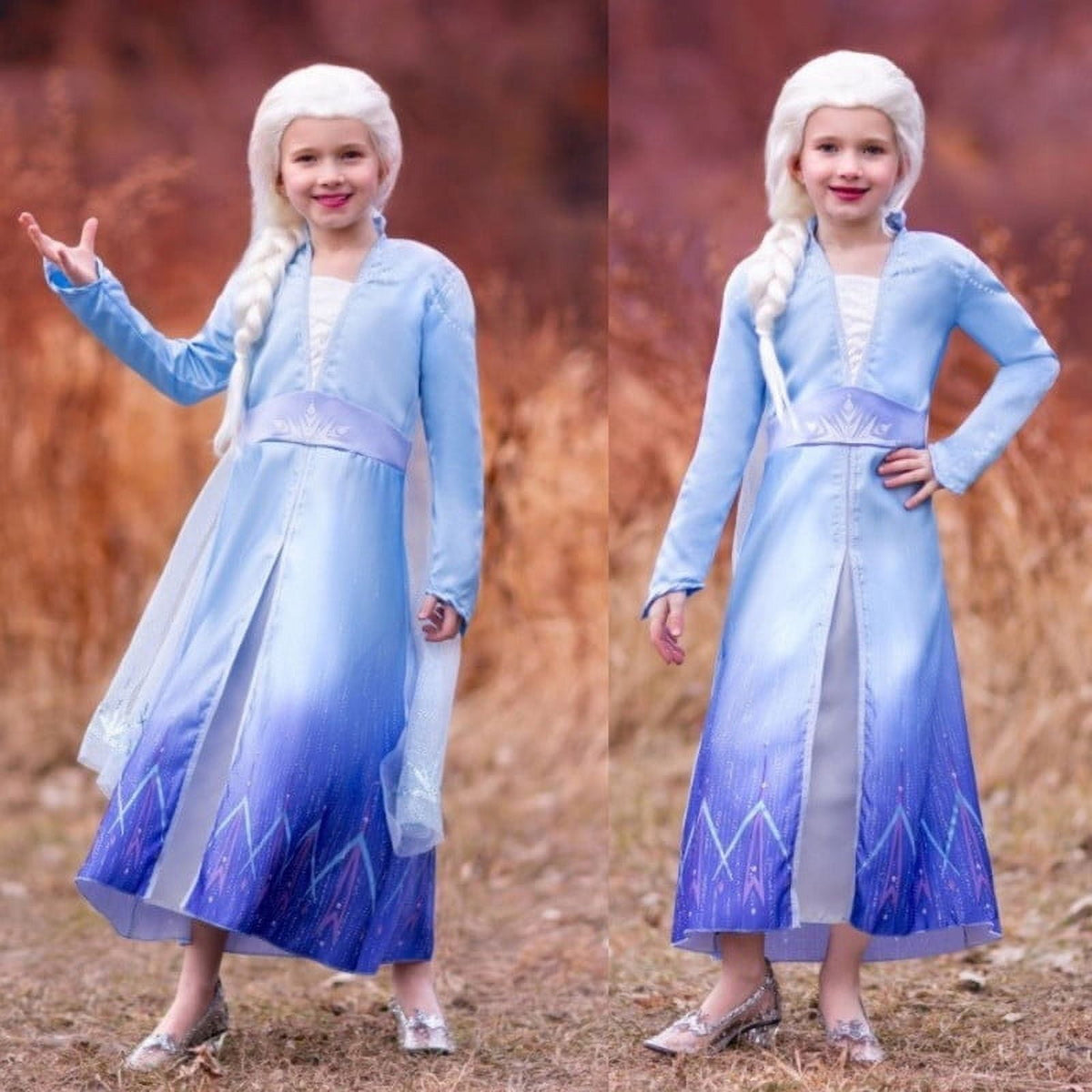 Halloween Costume Jurebecia Snow Queen Princess Dress up Costume for Girl