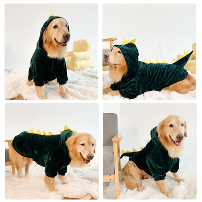 Halloween Costume Large Dog, Tiger Cosplay Costume for Dog, Cute Funny Dog