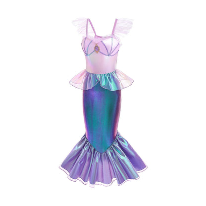 Halloween Costume Mermaid Dress for Girls - Mermaid Fancy Costume Halloween