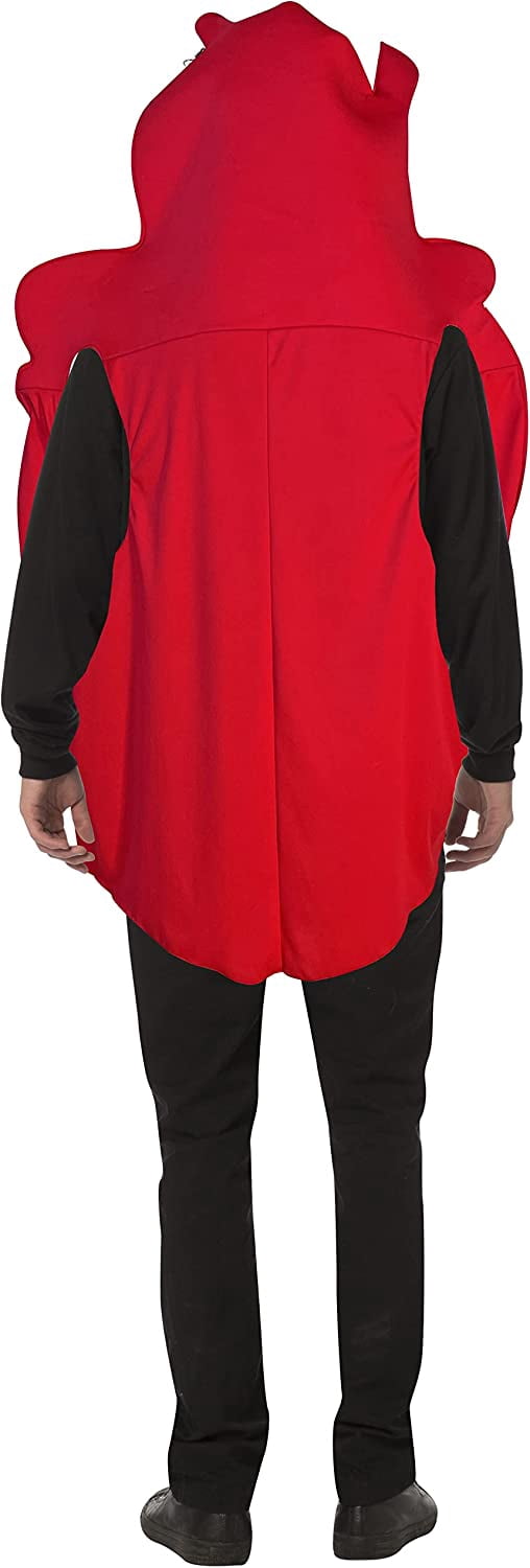 Halloween Costume Heart, Unisex Adult, Red, One Size