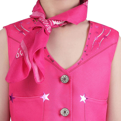 Halloween Costume SUEE Pink Cowgirl Outfit for Girls 70s 80s Hippie Disco