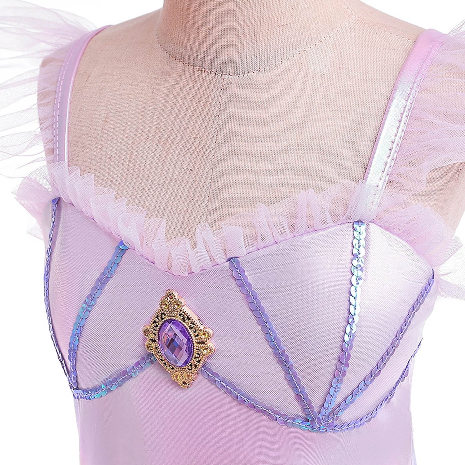 Halloween Costume Mermaid Dress for Girls - Mermaid Fancy Costume Halloween