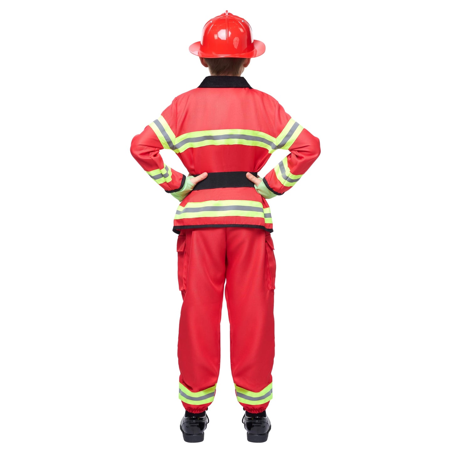 Halloween Costume Halloween Boys Fireman Costume, Firefighter Costume for Kids,