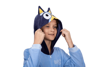 Halloween Costume Bluey and Bingo Kids Jumpsuit - (Bluey, 4)