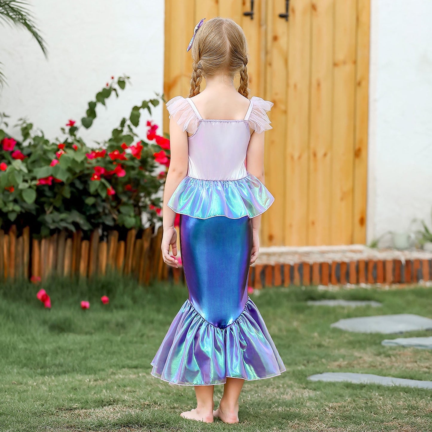 Halloween Costume Mermaid Dress for Girls - Mermaid Fancy Costume Halloween