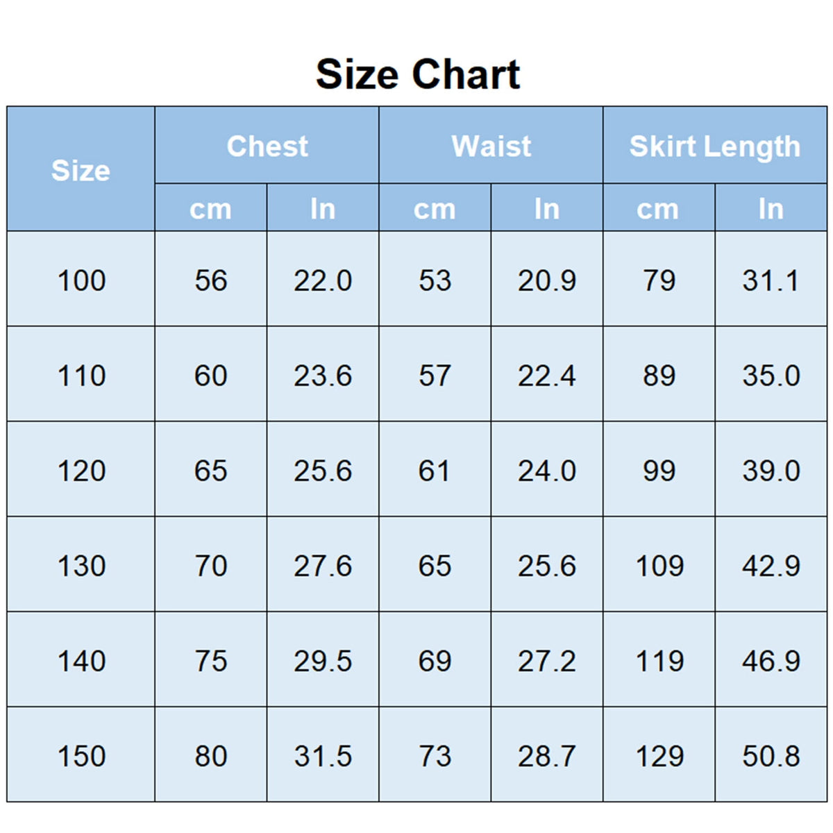 Halloween Costume Blue Princess Dress for Girls Puffy Sleeve Princess Costume