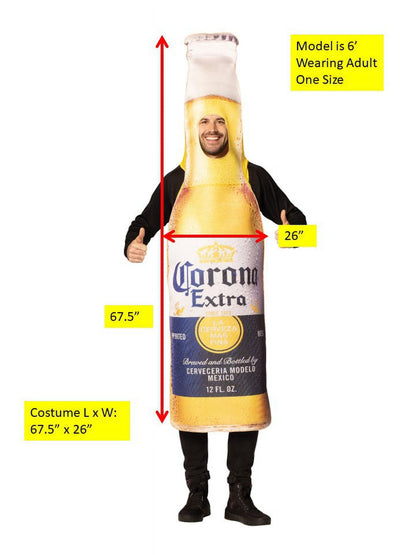 Halloween Costume Corona Extra Beer Bottle & Ultimate Lime Slice Couples,