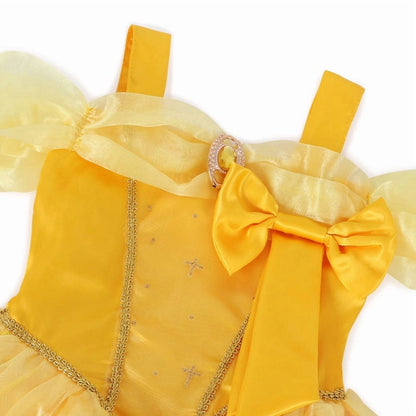 Halloween Costume Jurebecia Princess Dress for Girls Costume Kids Off Shoulder