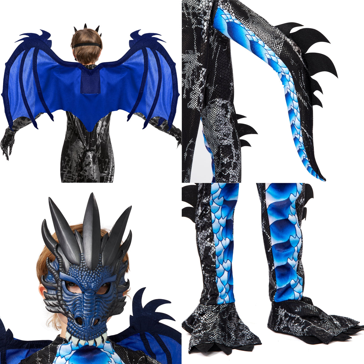 Halloween Costume Dragon Costume for Kids Boys Dragon Costume with Dragon
