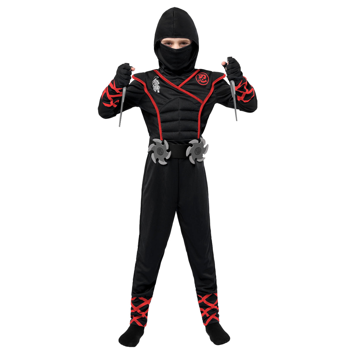 Halloween Costume Kids Ninja Costume for Boys Halloween Fancy Dress Costume for