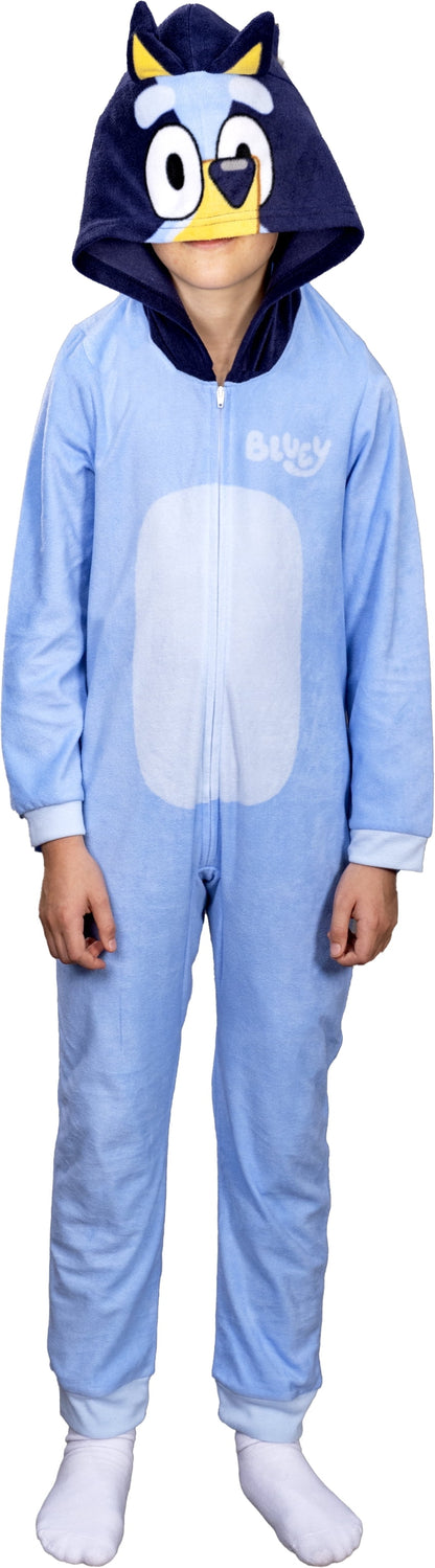 Halloween Costume Bluey and Bingo Kids Jumpsuit - (Bluey, 4)