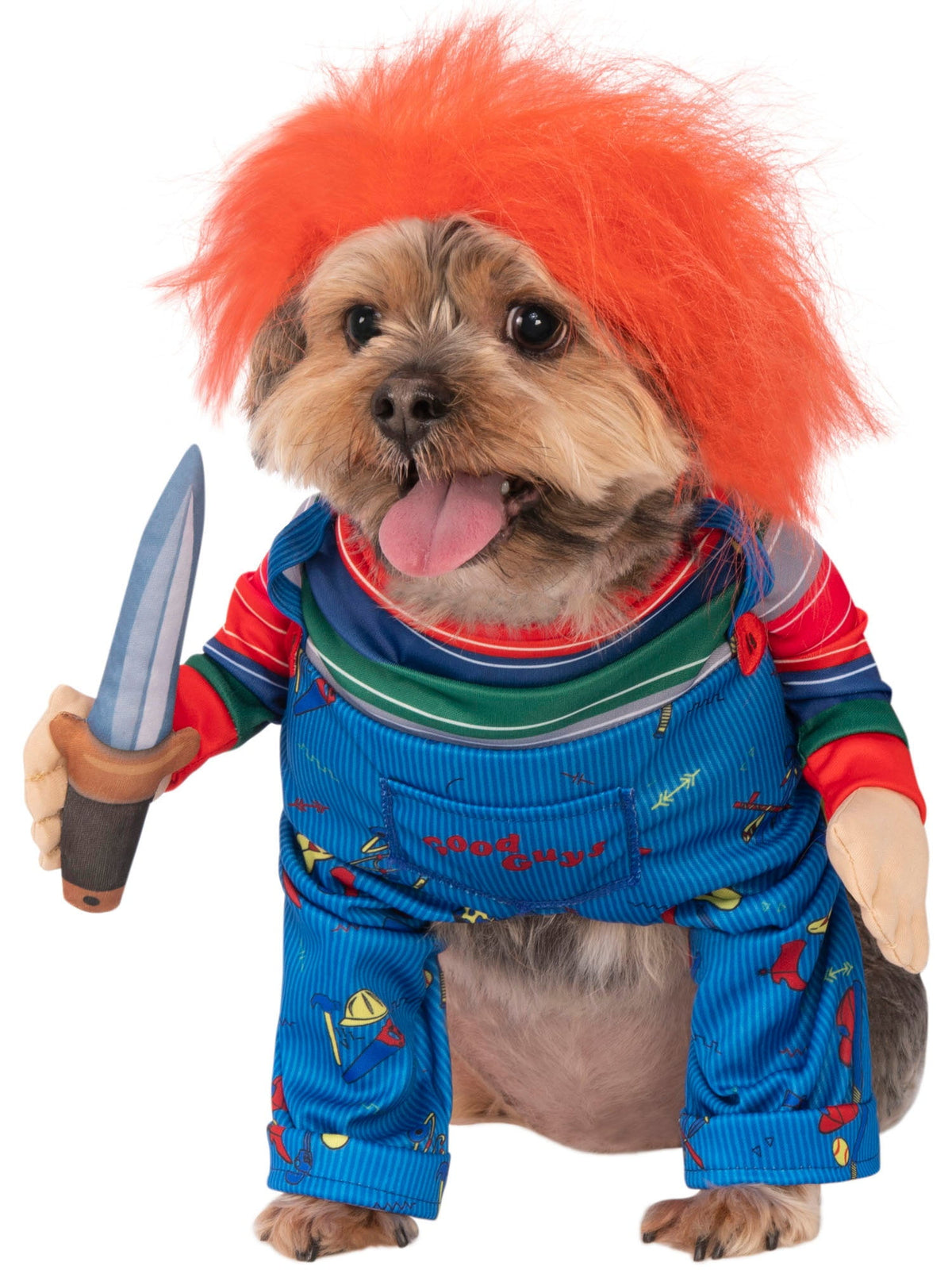 Halloween Costume Chucky Walking Pet Costume