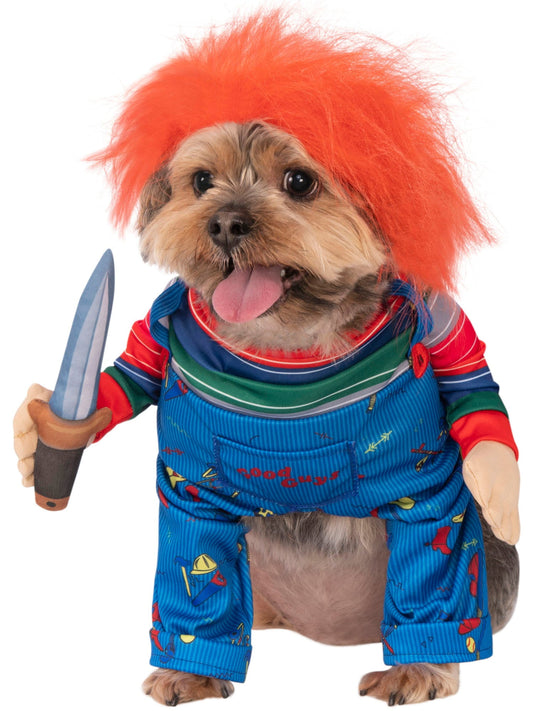 Halloween Costume Chucky Walking Pet Costume