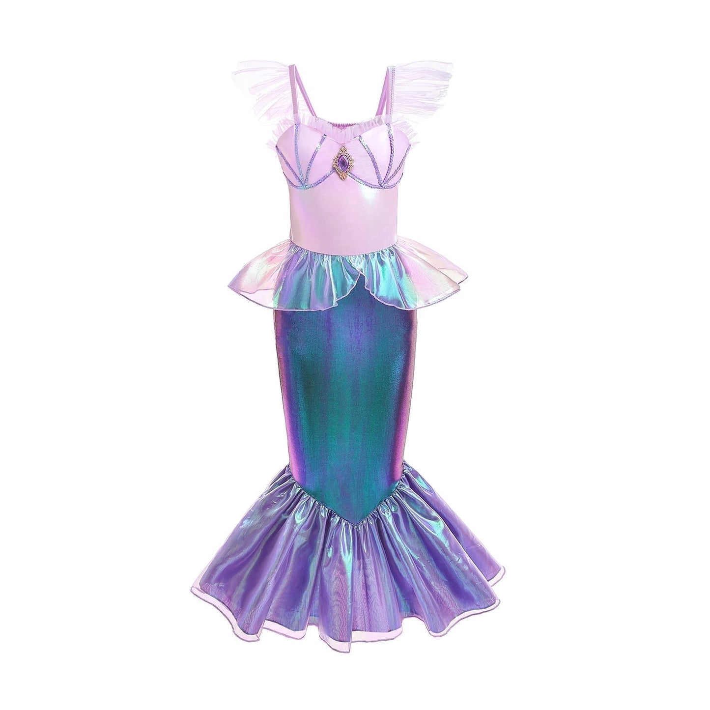 Halloween Costume Mermaid Dress for Girls - Mermaid Fancy Costume Halloween