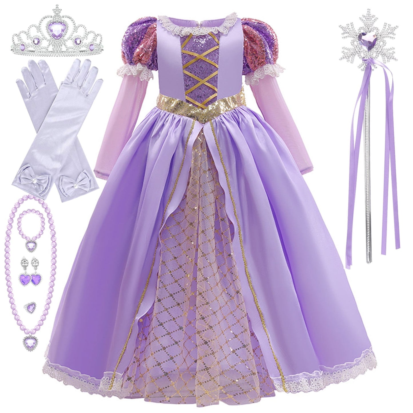 Halloween Costume Princess Costume for Girls Halloween Fancy Party Cosplay