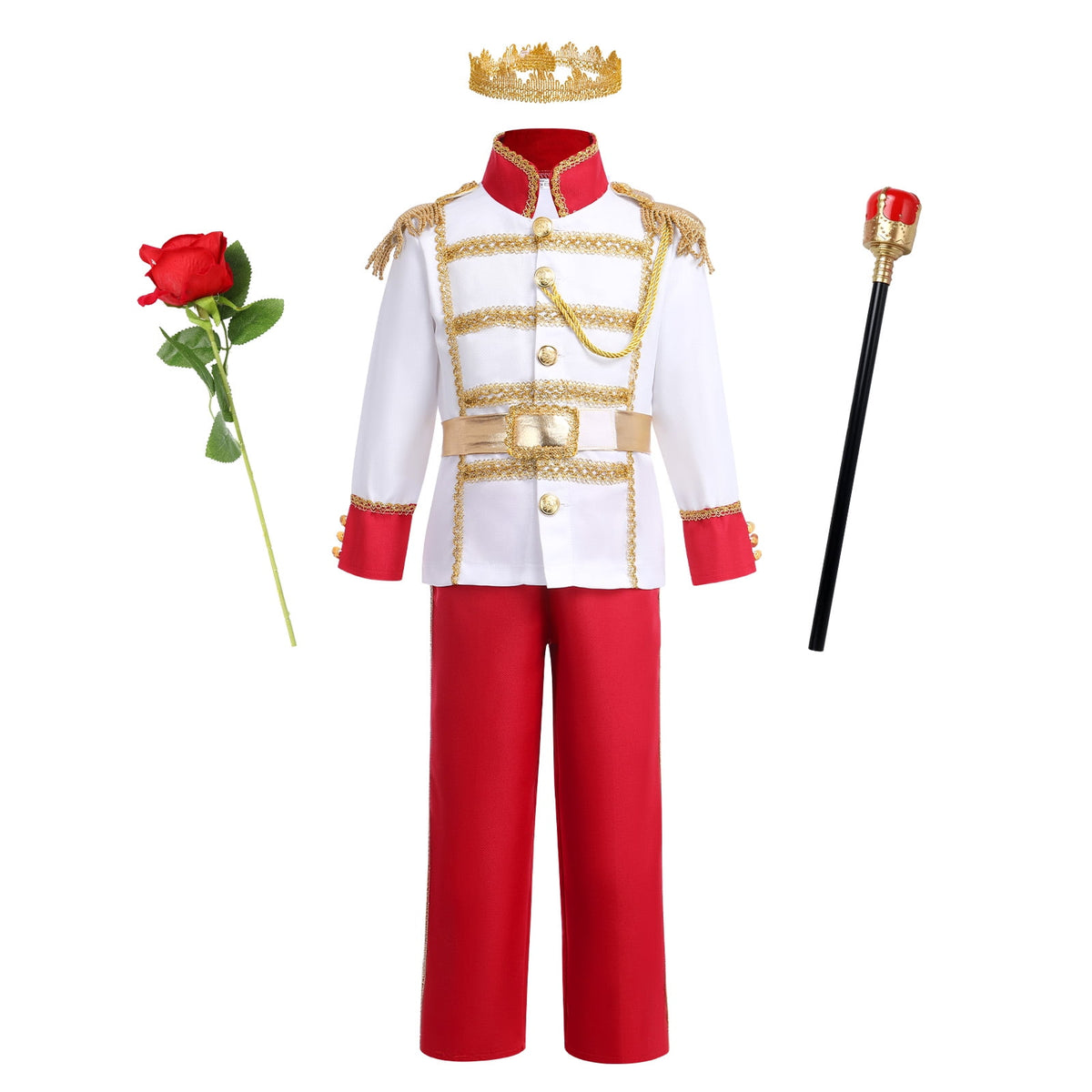 Halloween Costume IBTOM CASTLE Boys Prince Charming Costume Halloween Cosplay