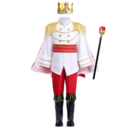 Halloween Costume IBTOM CASTLE Boys Prince Charming Costume Halloween Cosplay