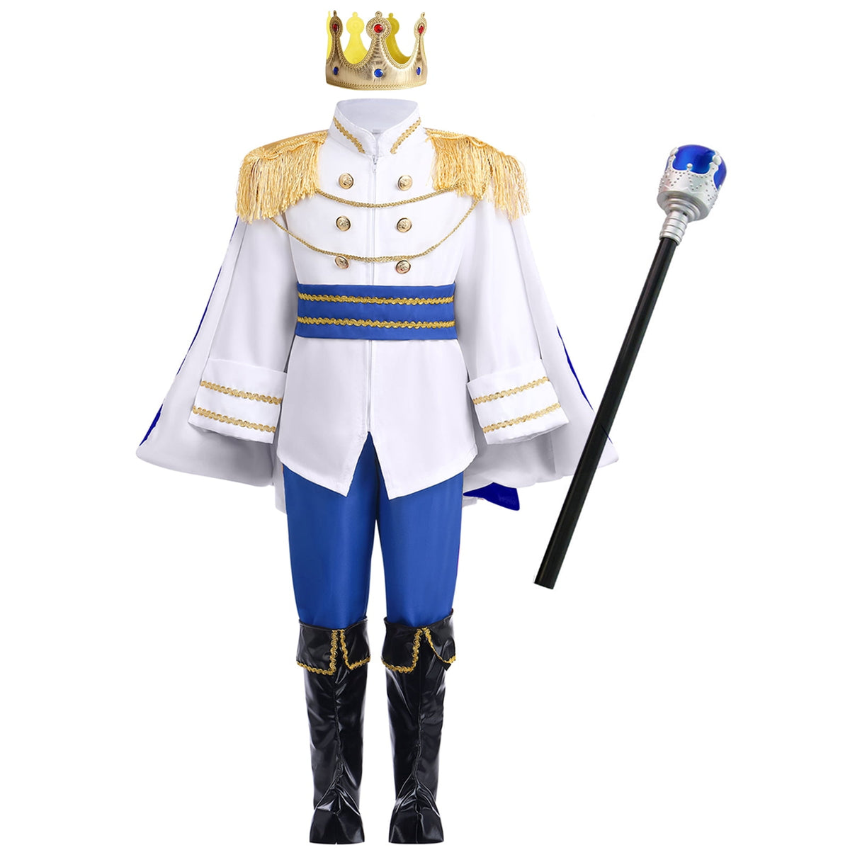 Halloween Costume IBTOM CASTLE Boys Prince Charming Costume Halloween Cosplay