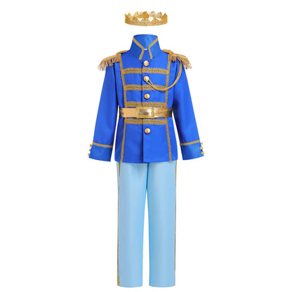 Halloween Costume IBTOM CASTLE Boys Prince Charming Costume Halloween Cosplay
