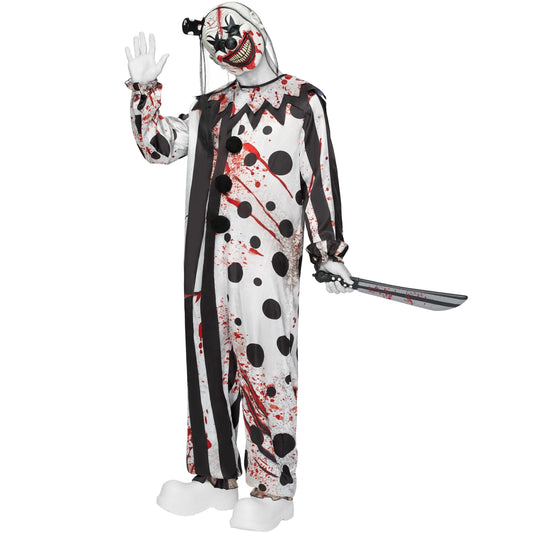 Halloween Costume Scary Clown Costume for Men Adult Halloween Costumes Killer