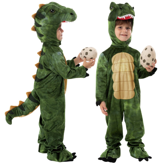 Halloween Costume Halloween T-Rex Costume Dinosaur Onesie with Eggs for Kids