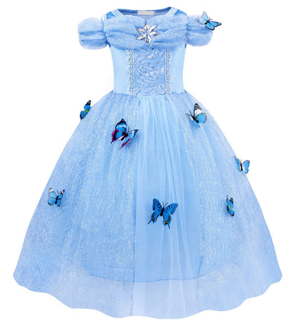 Halloween Costume Jurebecia Princess Costume Girls Dress up Toddler Christmas