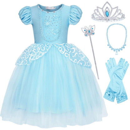Halloween Costume Jurebecia Princess Costume Girls Dress up Toddler Christmas