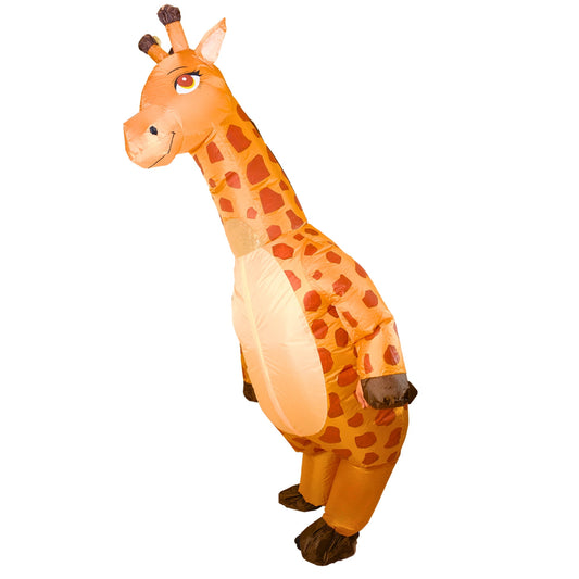 Halloween Costume Inflatable Costume Adult, Blow Up Giraffe Costume for