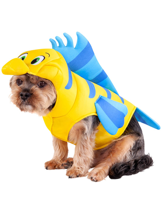 Halloween Costume The Little Mermaid Flounder Pet Costume