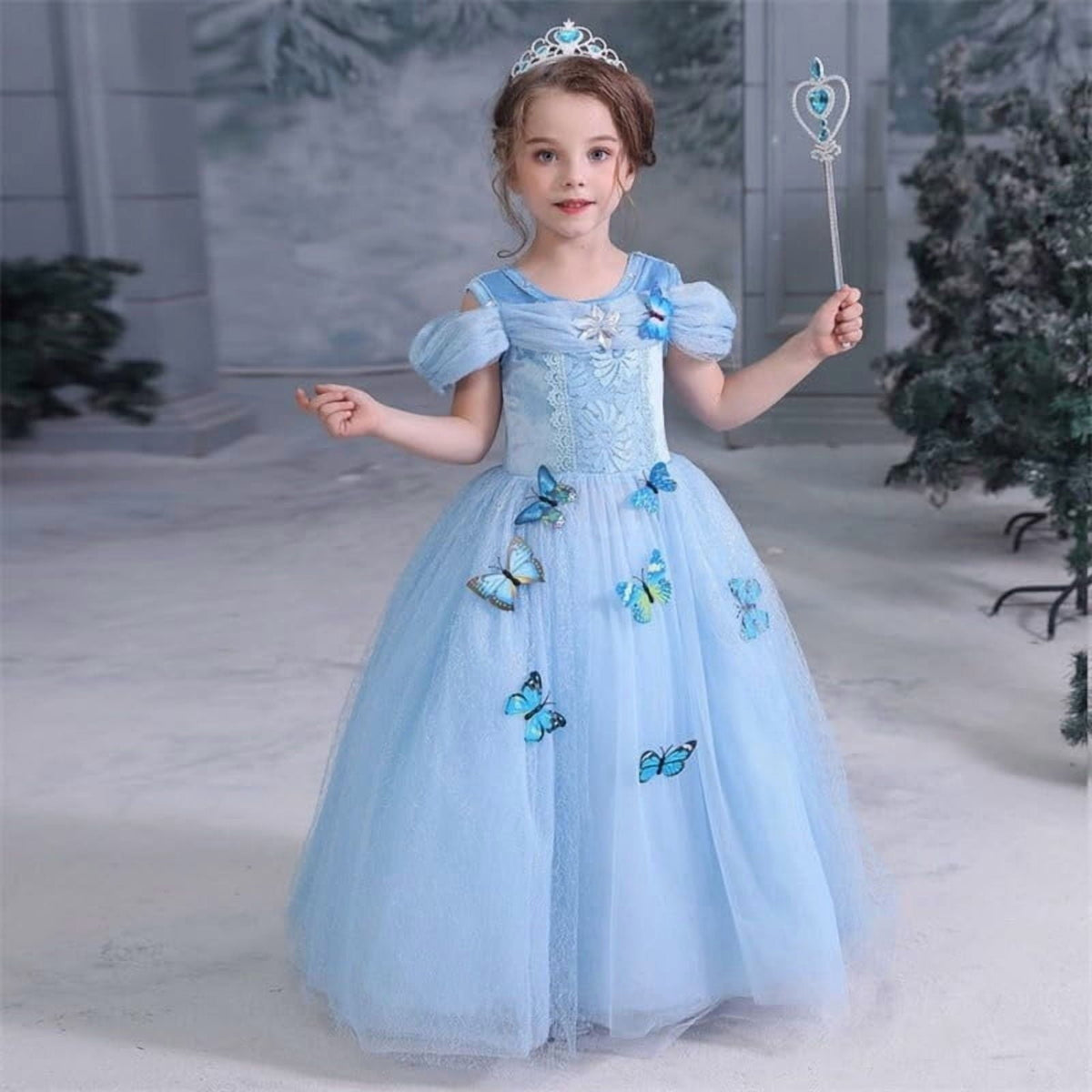 Halloween Costume Jurebecia Princess Costume Girls Dress up Toddler Christmas