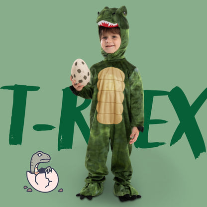 Halloween Costume Halloween T-Rex Costume Dinosaur Onesie with Eggs for Kids