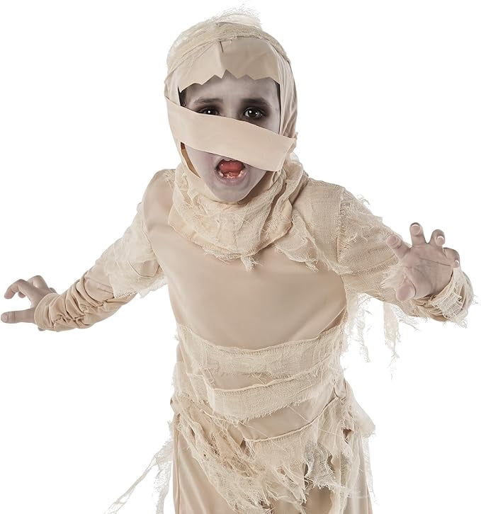 Halloween Costume Kids Egyptian Mummy Costume Boys Girls Halloween Book Week