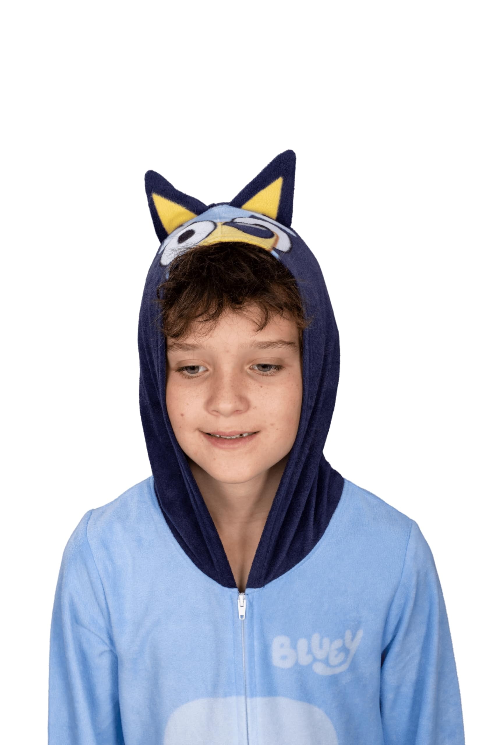 Halloween Costume Bluey and Bingo Kids Jumpsuit - (Bluey, 4)