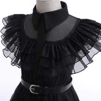 Halloween Costume Lstmmwd Black Dress Up Costume for Girls Birthday Party