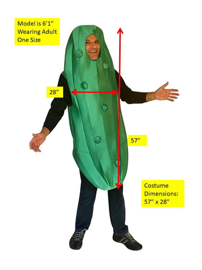 Halloween Costume Ultimate Pickle, Adult One Size, Green item #1209