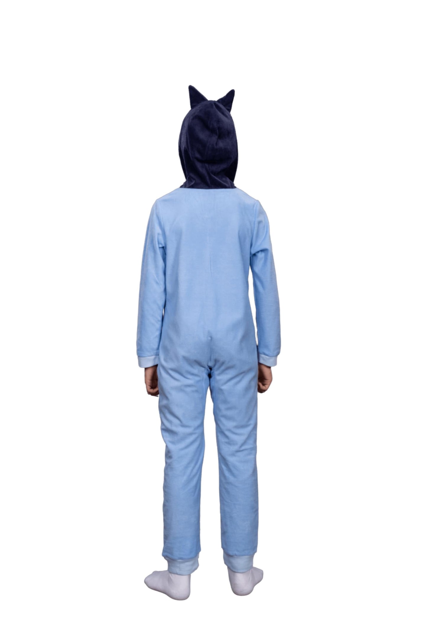 Halloween Costume Bluey and Bingo Kids Jumpsuit - (Bluey, 4)