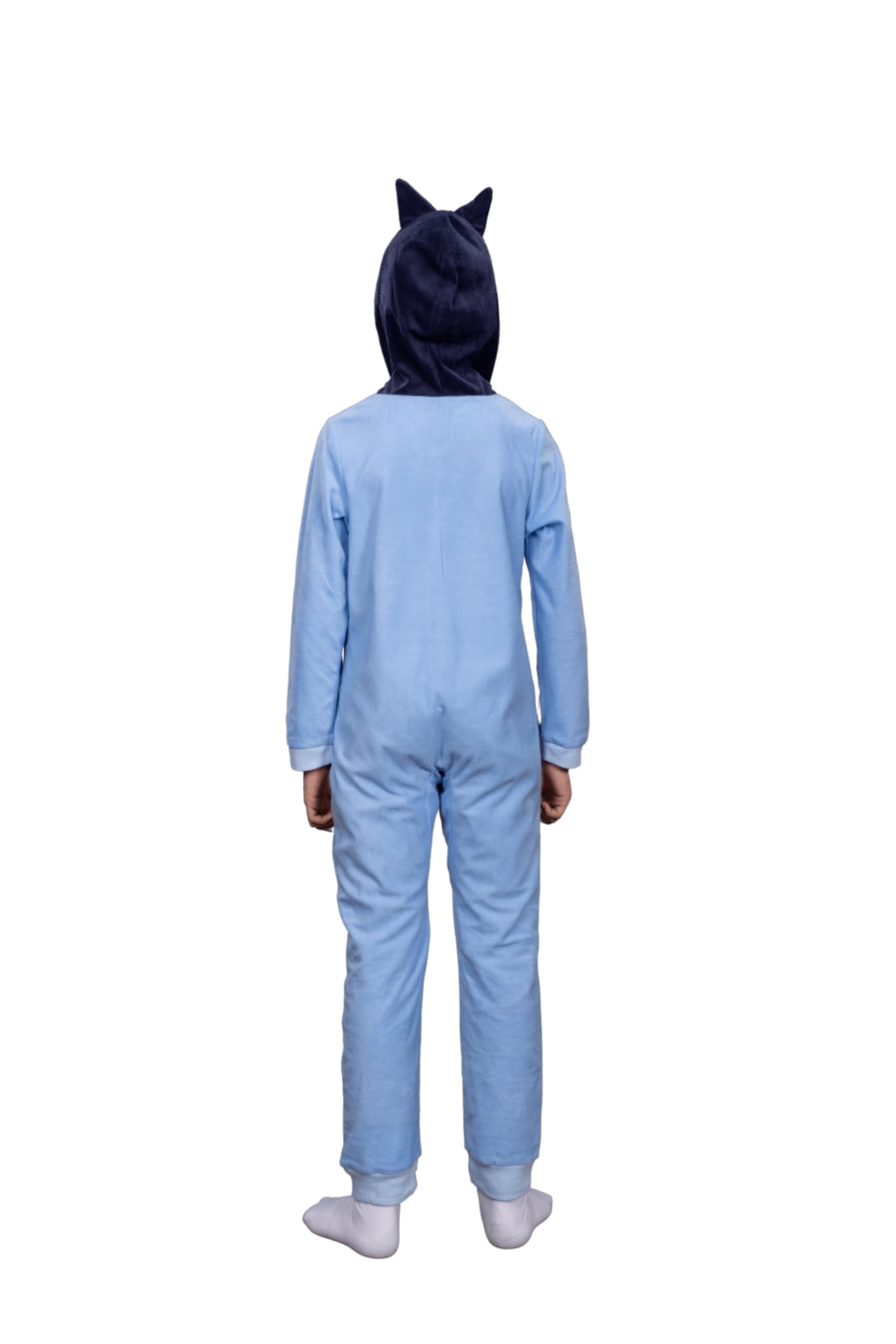 Halloween Costume Bluey and Bingo Kids Jumpsuit - (Bluey, 4)